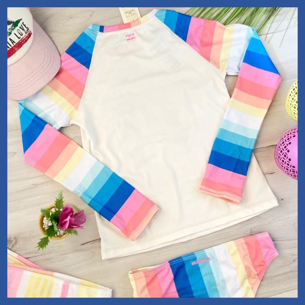 🍍🌴 Billabong Girls' Rashguard Set - Picture 8 of 13
